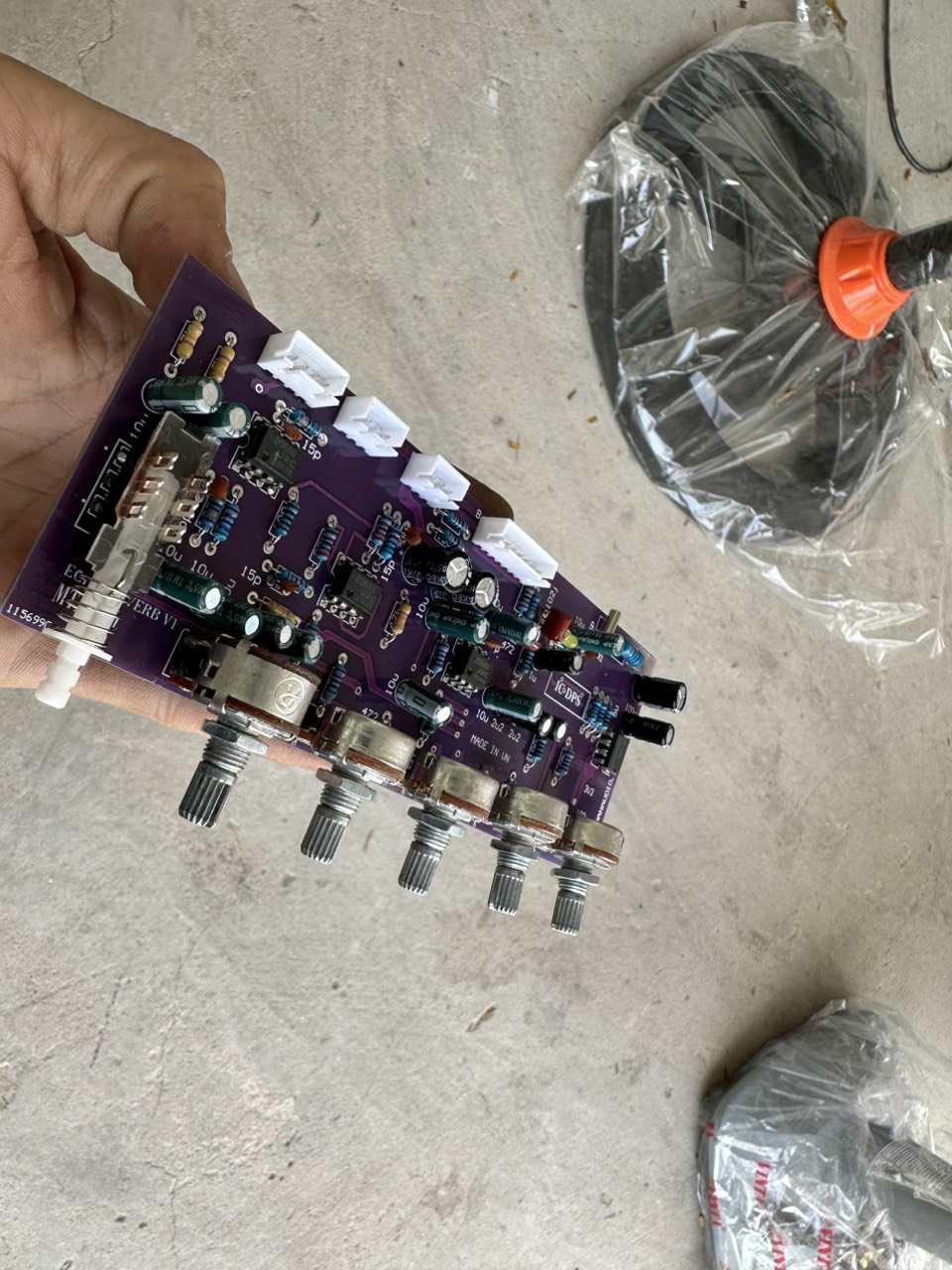 Mạch Echo Reverb 3D dành cho ampli, loa kéo