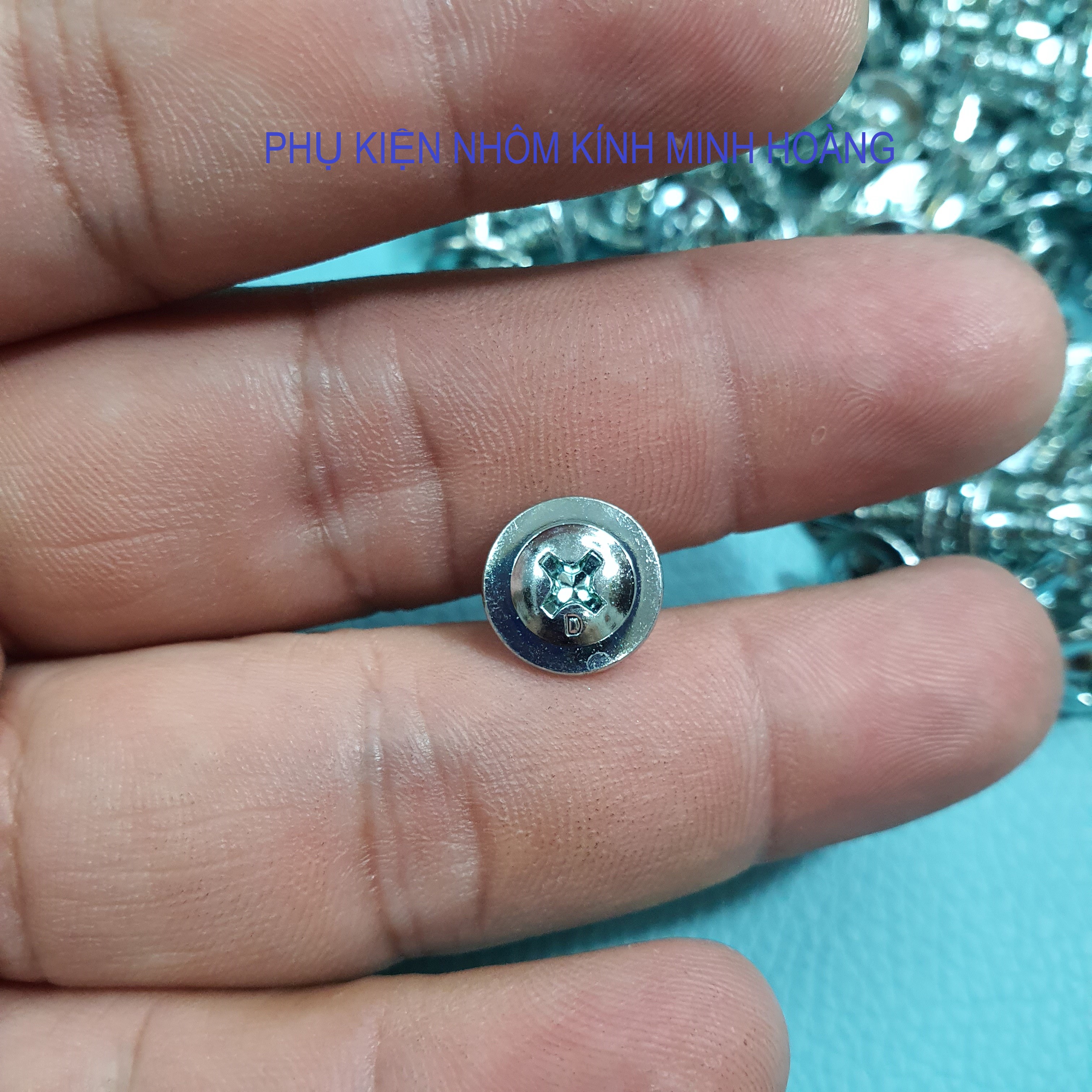 Vít tự khoan đầu dù , vít bắn tôn 1.3cm (Bich 1000 con / 1.4 kg)