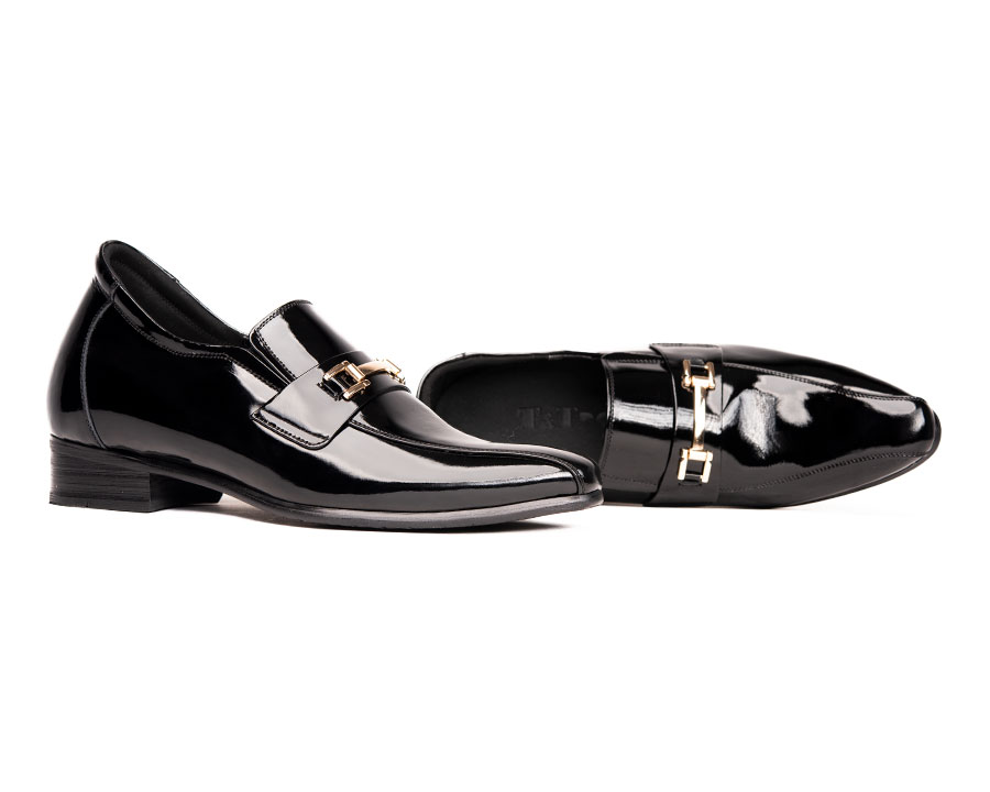 [8cm] shoes height increasing Men T&TRA S976 black ball