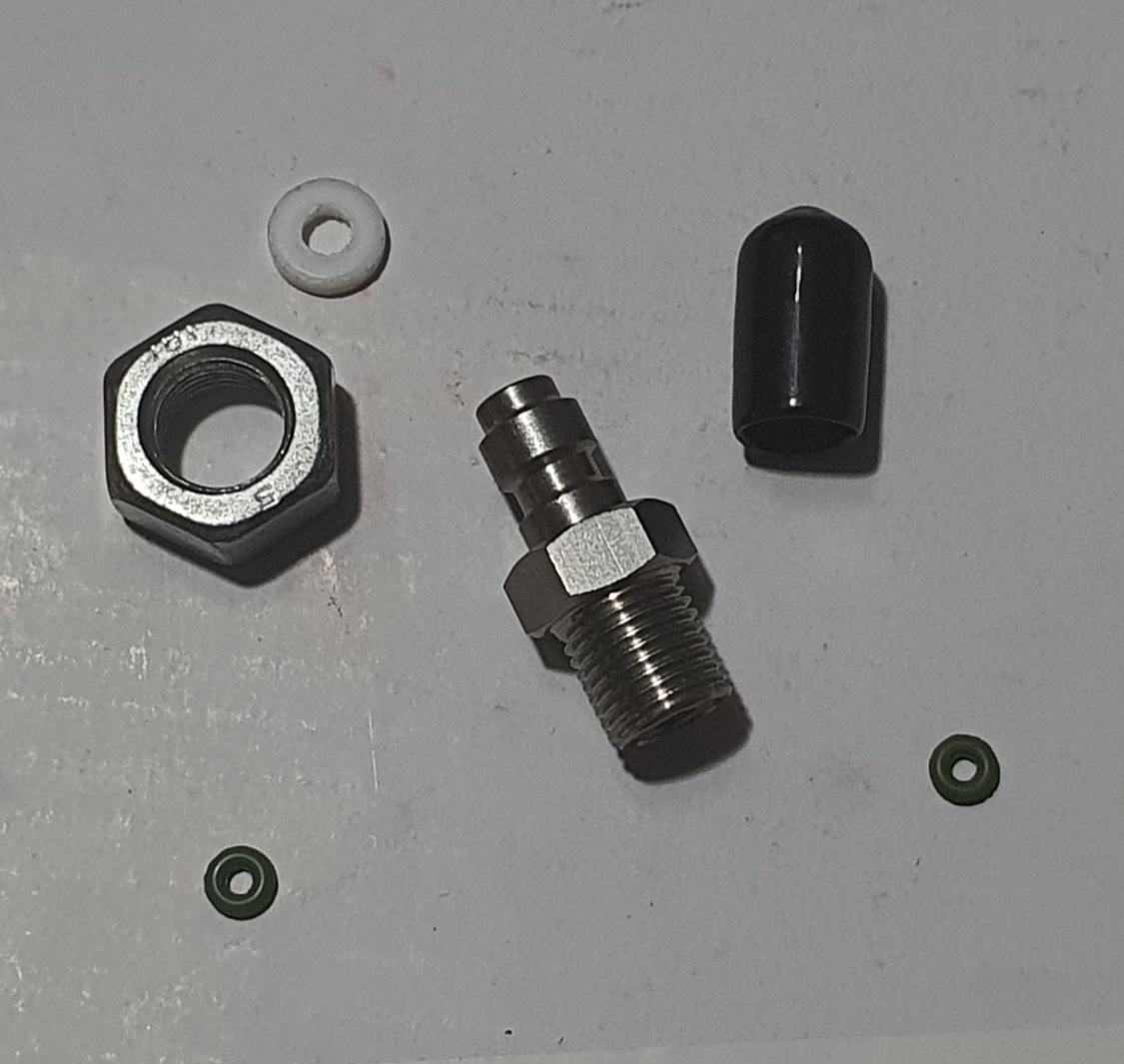 Van nạp 1 chiều Inox không lò xo