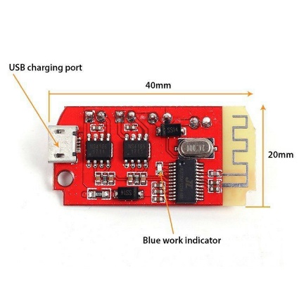 Mạch Khuếch Đại Âm Thanh Bluetooth 5.0 CT14 5Wx2 v1.8