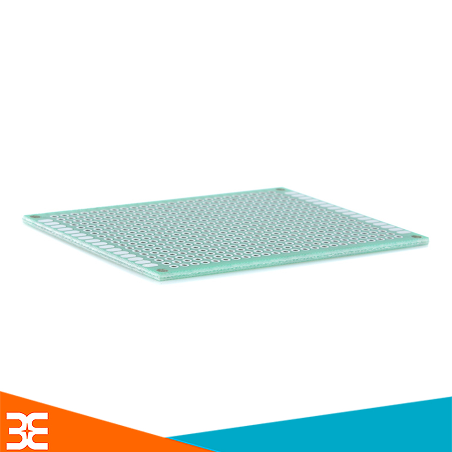 Phíp Đồng Đục Lỗ 2 Mặt PCB Xanh Dày 1.6mm