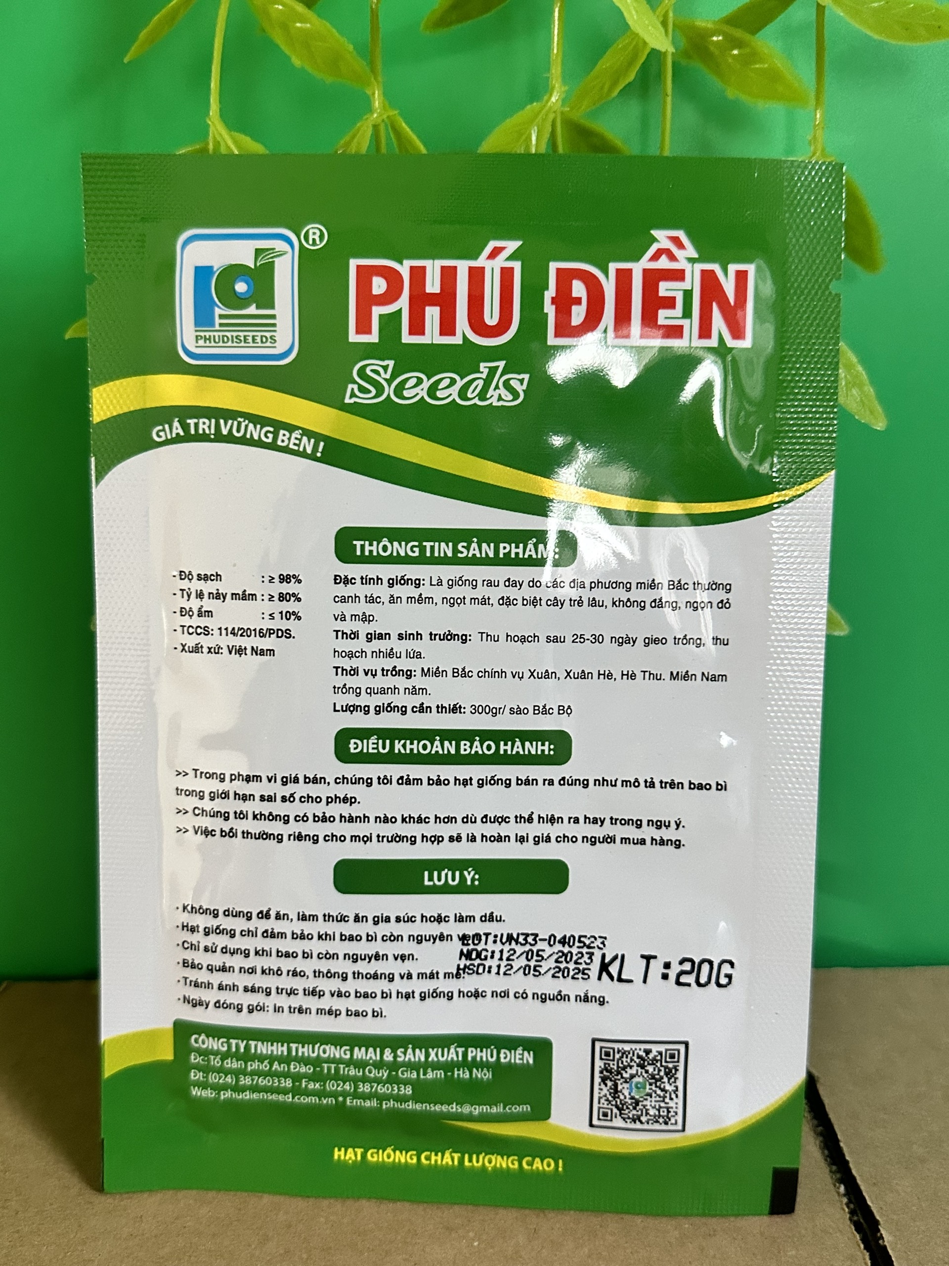 Hạt giống rau đay đỏ