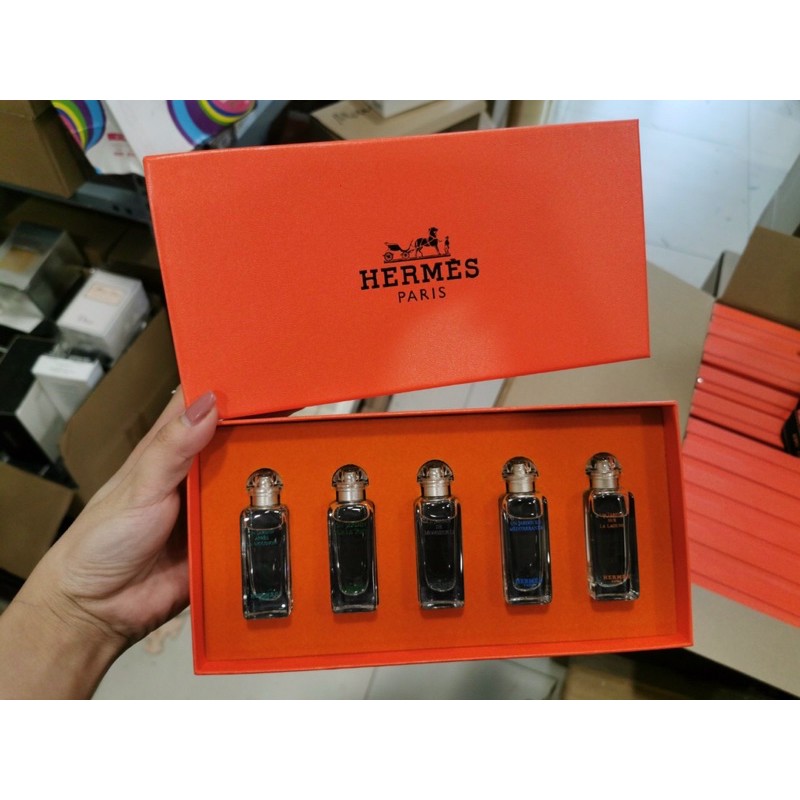 set nước hoa hermes  mini