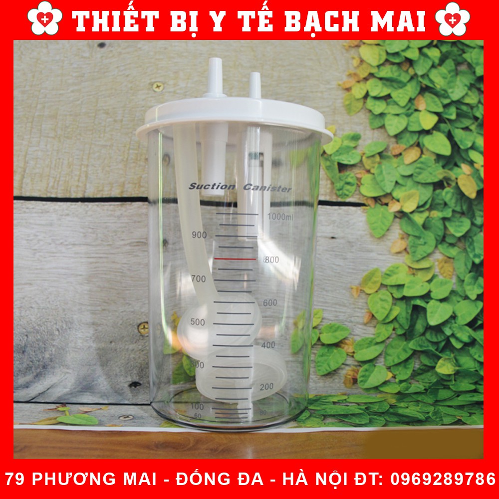 Bình Đựng Dịch 1000ml Cho Máy Hút Dịch Yuwell 7ea Các Loại