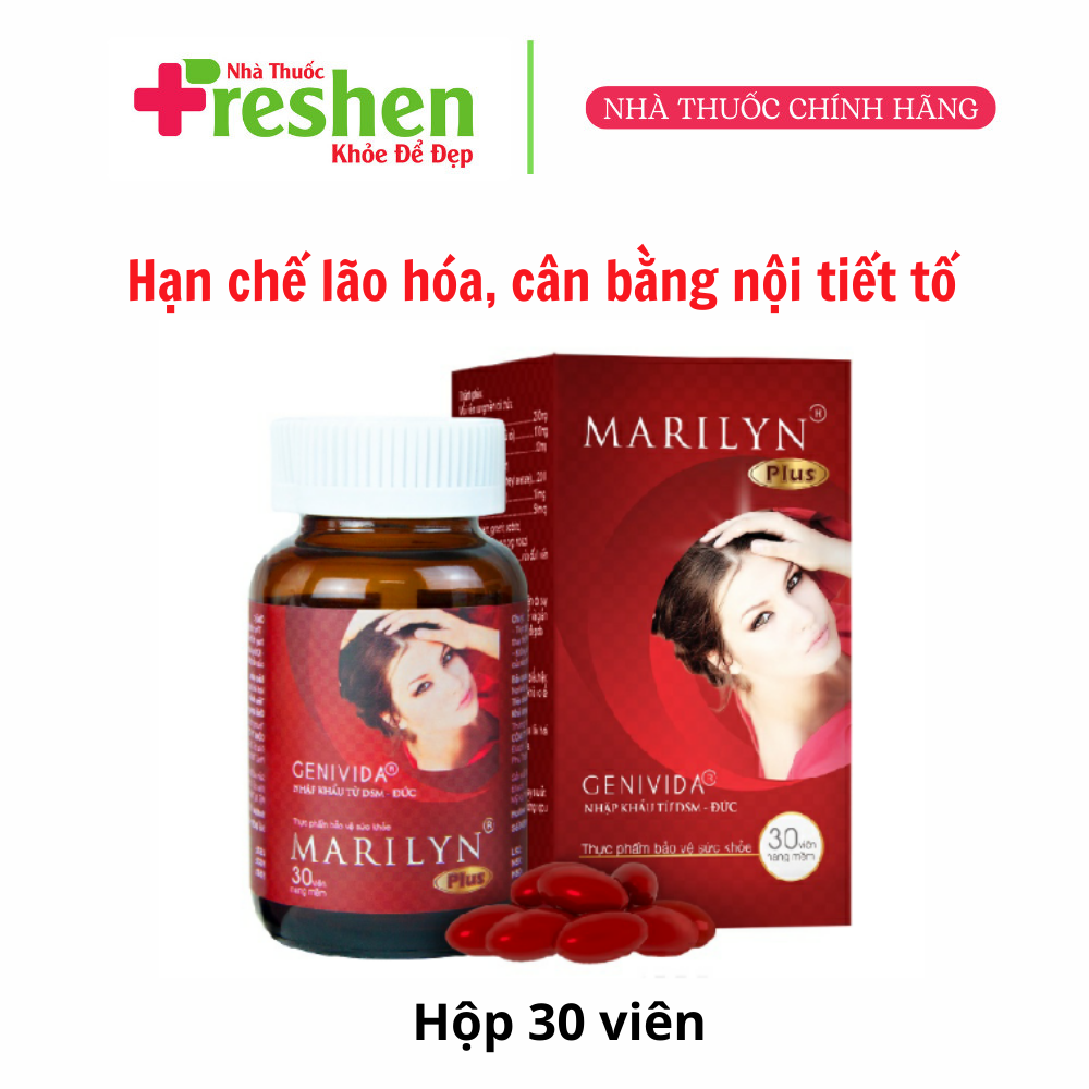 Marilyn - viên uống giúp cân bằng nội tiết tố nữ hiệu quả