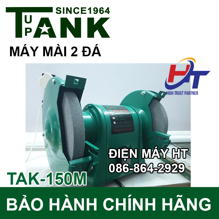 Máy mài 2 đá TANK since 1964 TAK-150M