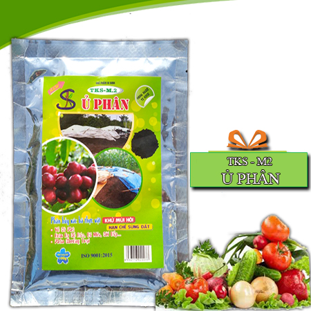 [HCM][ COMBO 2 SP ] PROTI VÀ TKS-M2: Men Xúc Tác Làm Phân Cá Phân Bánh Dầu