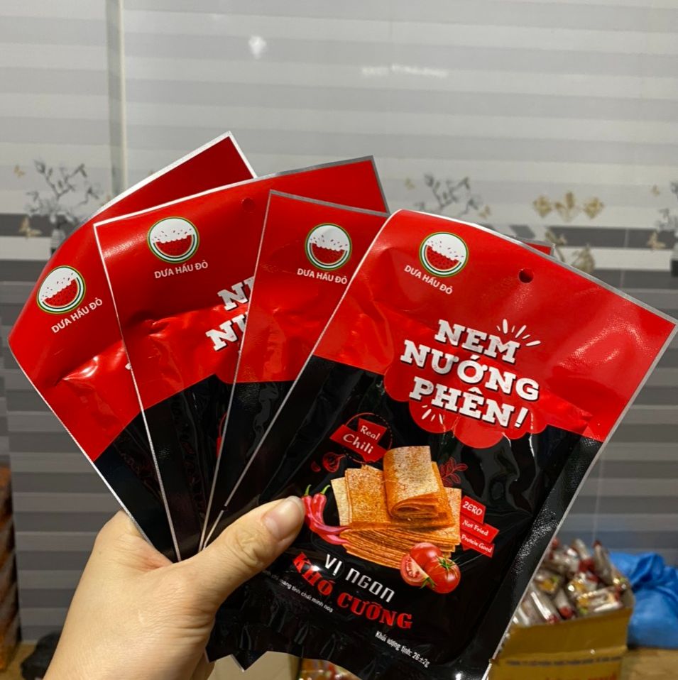 Combo 10 Gói Snack Nem Nướng Phên