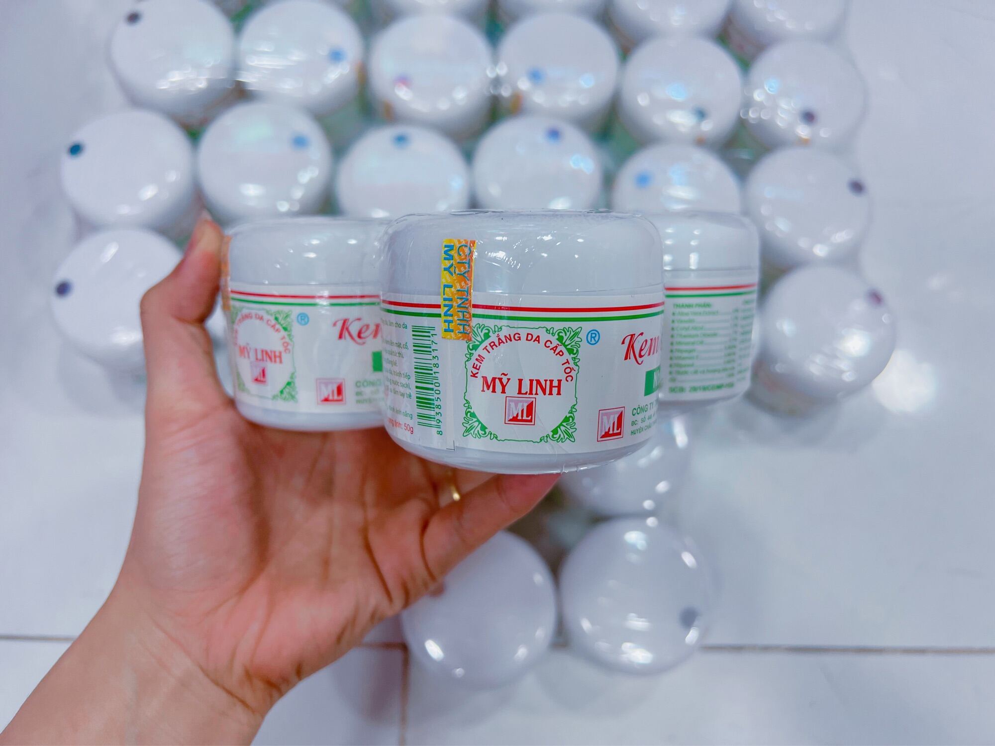 Kem Mỹ linh cấp tốc 50g
