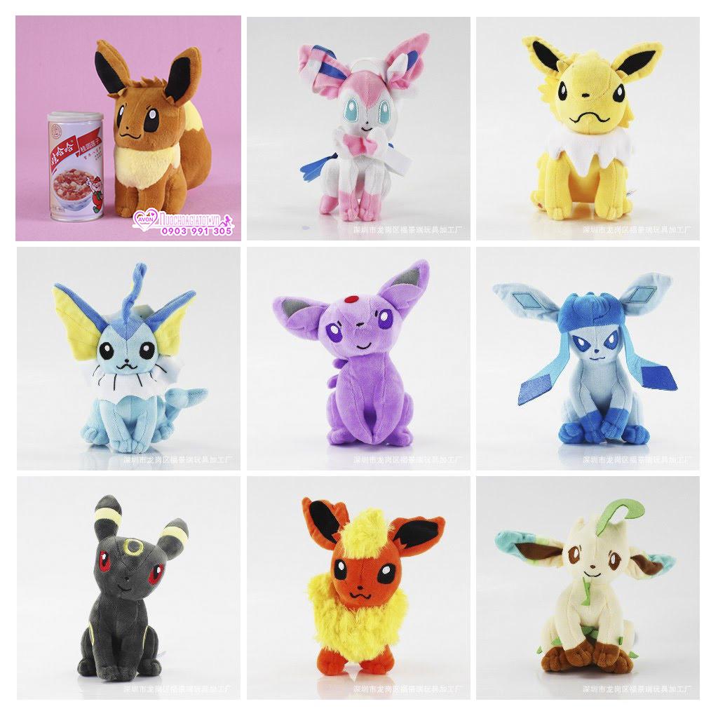 [HCM]TẶNG TÚI QUÀ - GẤU BÔNG POKEMON GÀ LỬA TORCHIC ACHAMO 20CM