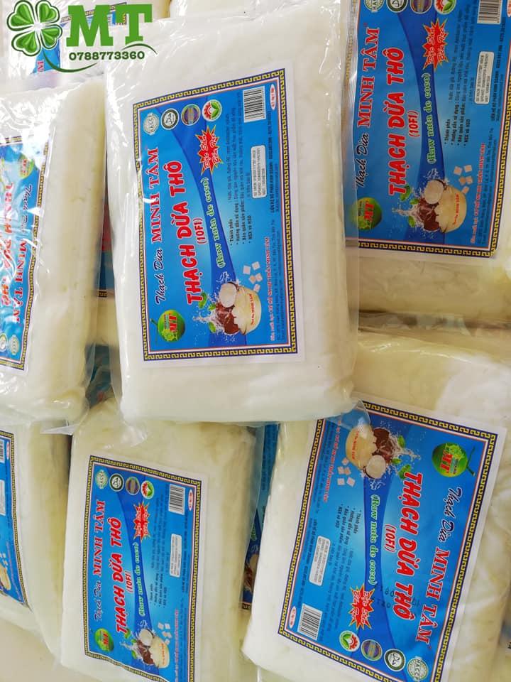Thạch dừa khô Minh Tâm đạt tiêu chuẩn xuất khẩu KL 5kg có tặng hương