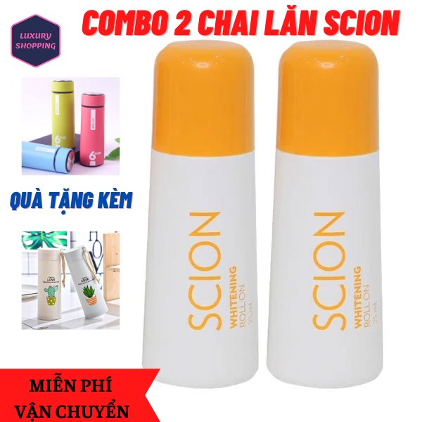 [HCM](TẶNG KÈM QUÀ SIÊU HẤP DẪN) COMBO 2 CHAI LĂN KHỬ MÙI SCION MẪU MỚI CHÍNH HÃNG NGỪA HÔI NÁCH HÔI CHÂN