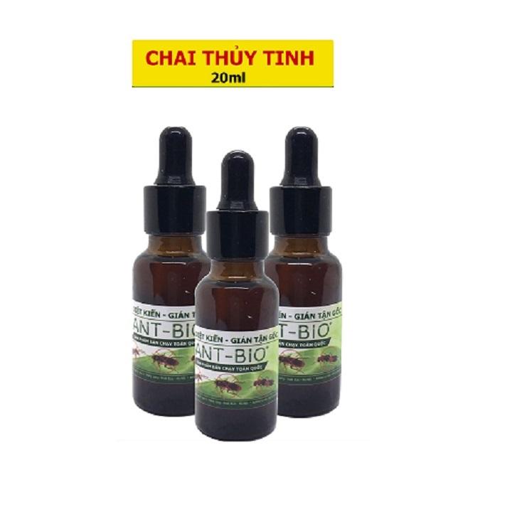 Chế Phẩm diệt kiến tận gốc ANT-BIO chai thủy tinh dạng nhỏ giọt lọ 20ml