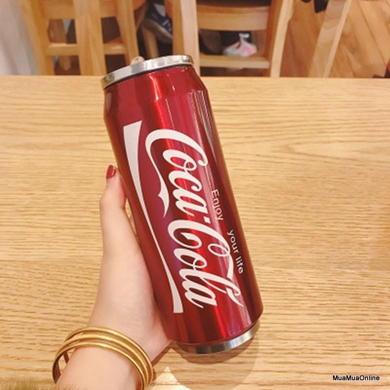 BÌNH GIỮ NHIỆT COCA 500ml CAO CẤP