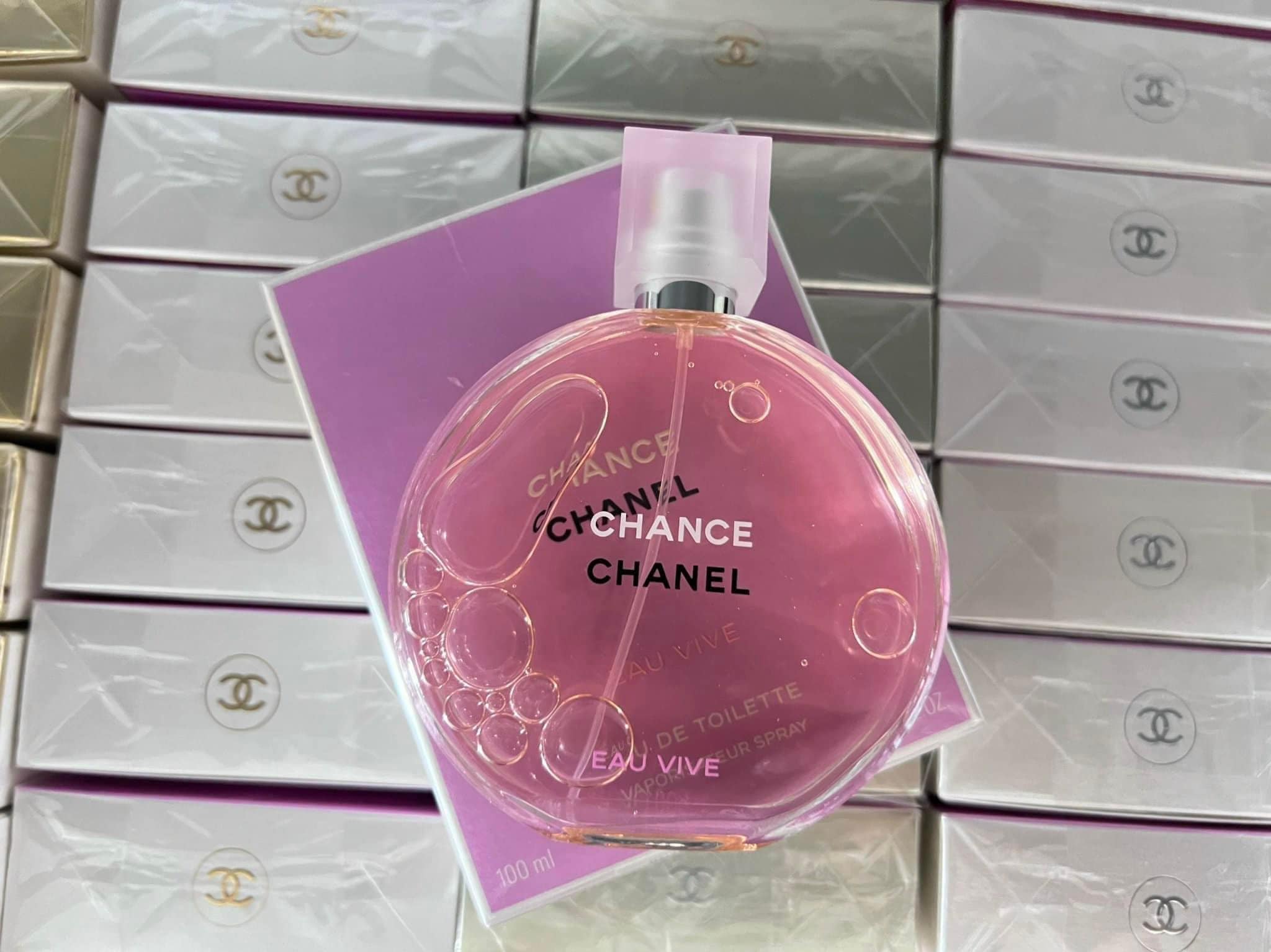 [HCM]Nước Hoa Chanel Chance Eau Vive EDT 100ml (Tester)