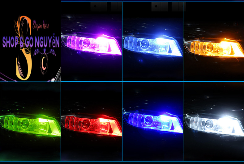 Đèn LED  T10 Siêu Sáng Lắp .Ôtô, Xe Máy  4 bóng
