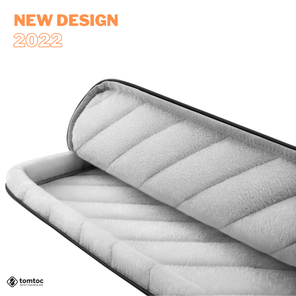 Túi chống sốc TOMTOC 360* Protective kèm túi phụ kiện cho Macbook Pro 13"/14”-A13- Hàng chính hãng