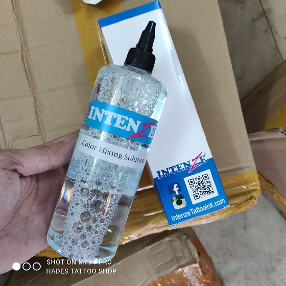 Nước Pha Mực Xăm Intenze Solution 355ml