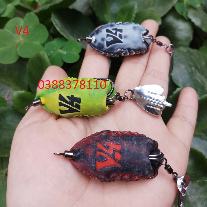 Mồi Câu Cá Hunter V4 - V5 - V6 Hàng Chuẩn Thái Lan
