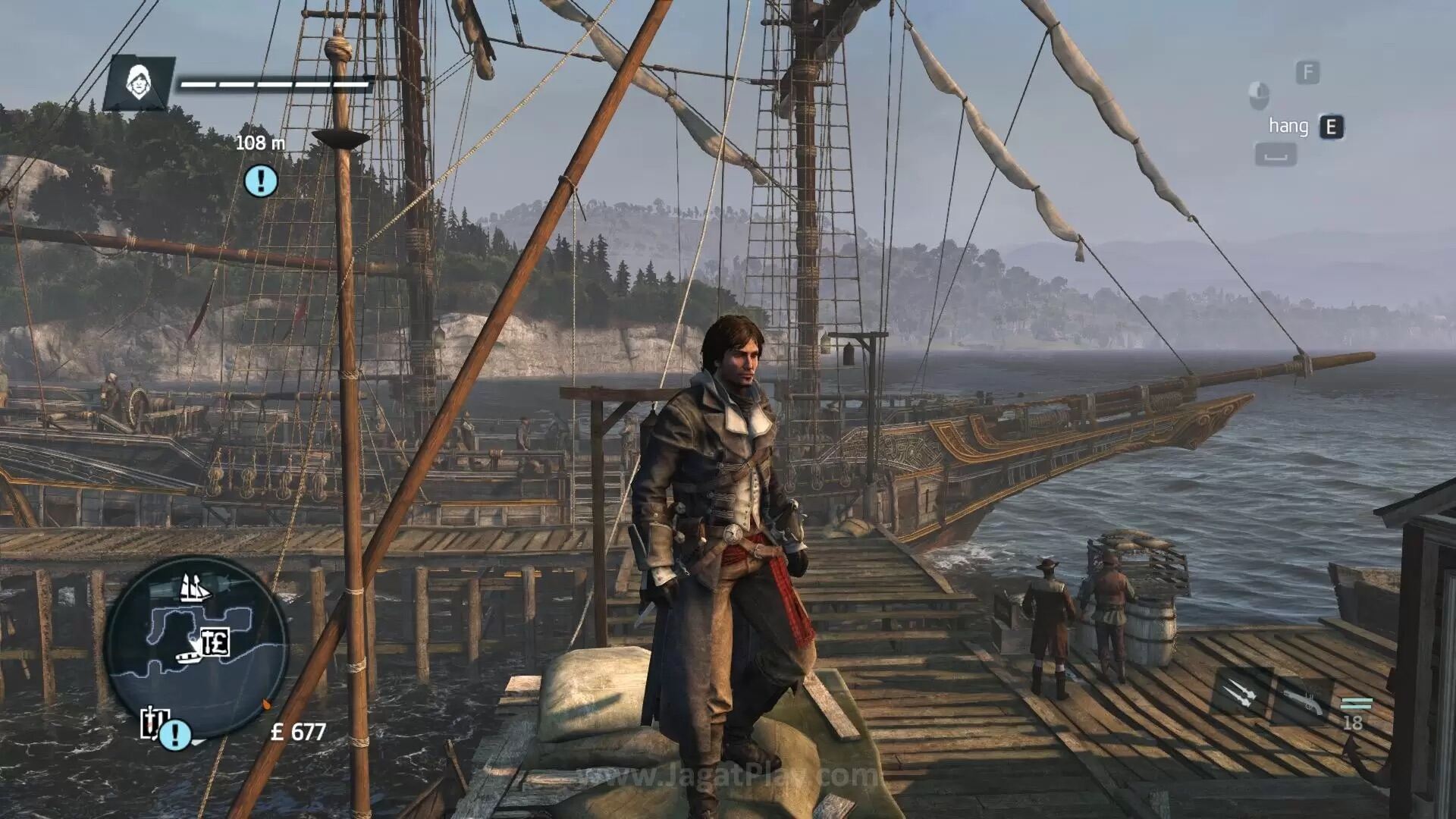 Đĩa chơi game PS4: Asassin’s Creed: Rogue Remastered