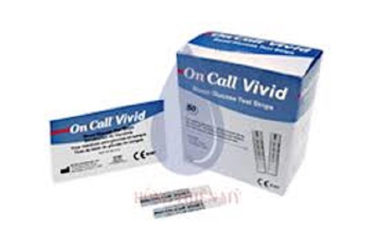 Que thử tiểu đường on call aivid