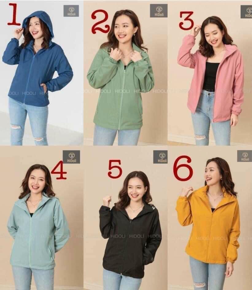 Áo gió nữ 2 lớp hàng đẹp