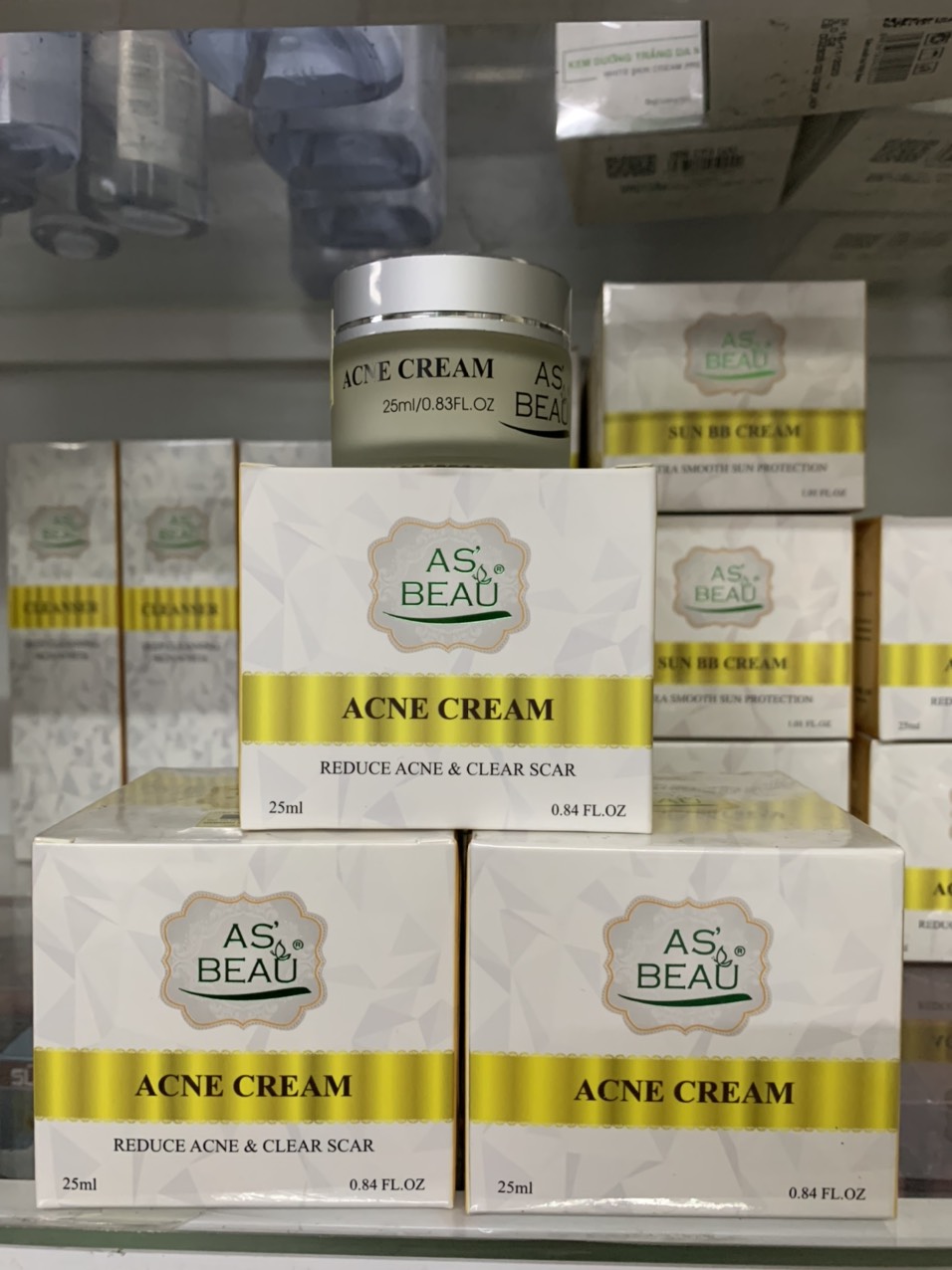 Kem Giảm Mụn ,Mờ Thâm ,Dưỡng Trắng Da ACNE CREAM