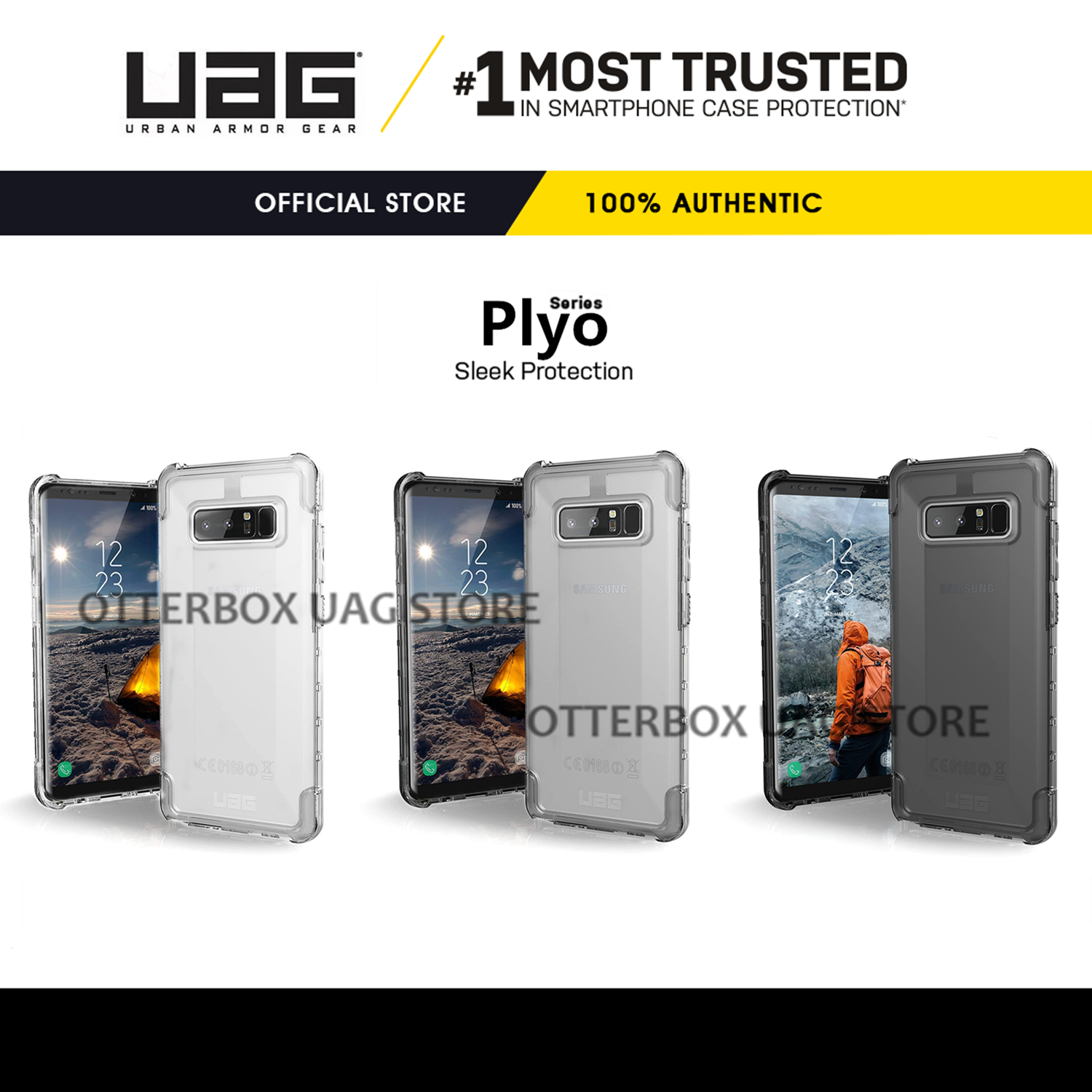 Ốp lưng UAG Plyo Cho Samsung Galaxy Note 9 / Galaxy Note 8