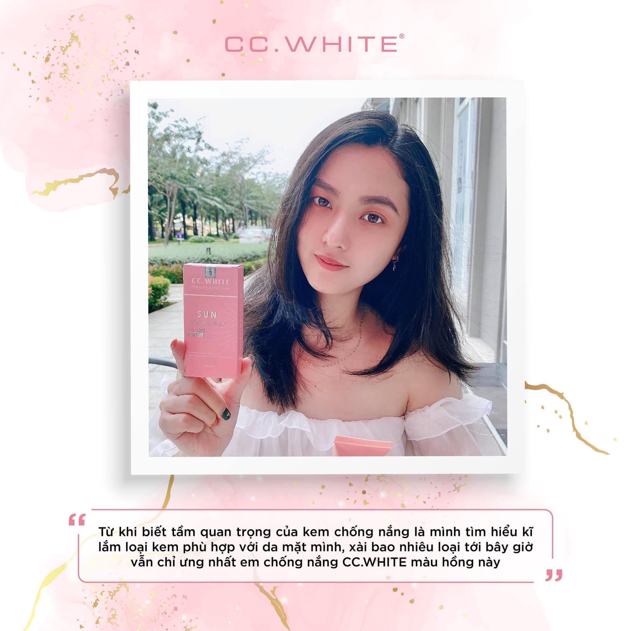 [HCM]KEM CHỐNG NẮNG CC WHITE