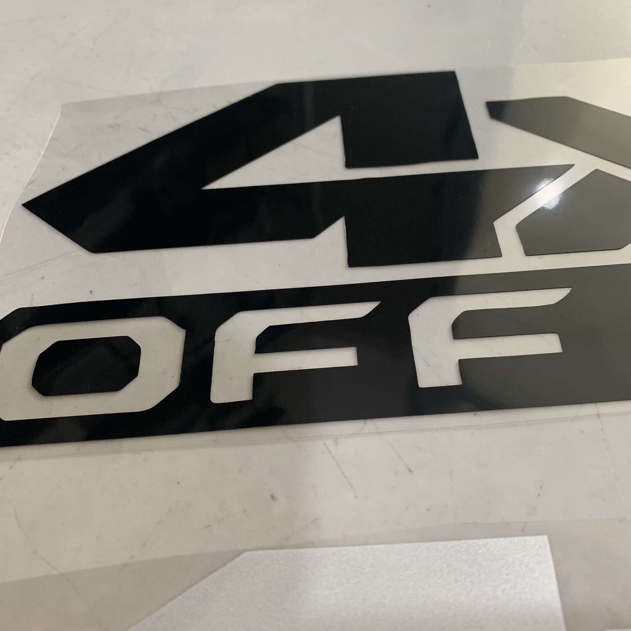 2 Tem decal 4x4 OFF ROAD kiểu dáng thể thao TEM PHAN QUANG