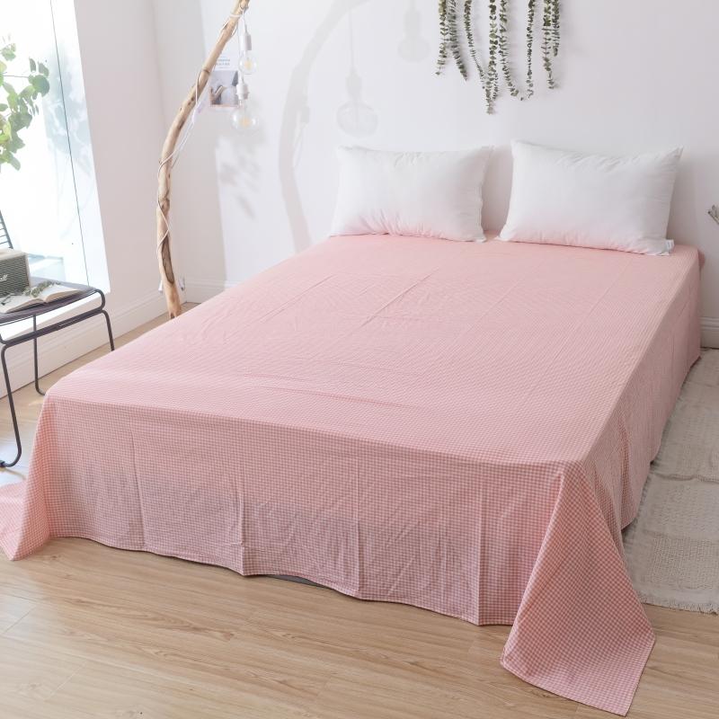 100% Cotton Bông Giặt Nước Ga Trải Giường Đơn Chiếc Giản Lược 100% Cotton Ga Trải Giường Đồng Bằng 100% Cotton Đơn Kẻ Sọc Ga Trải Giường Sản Phẩm Duy Nhất