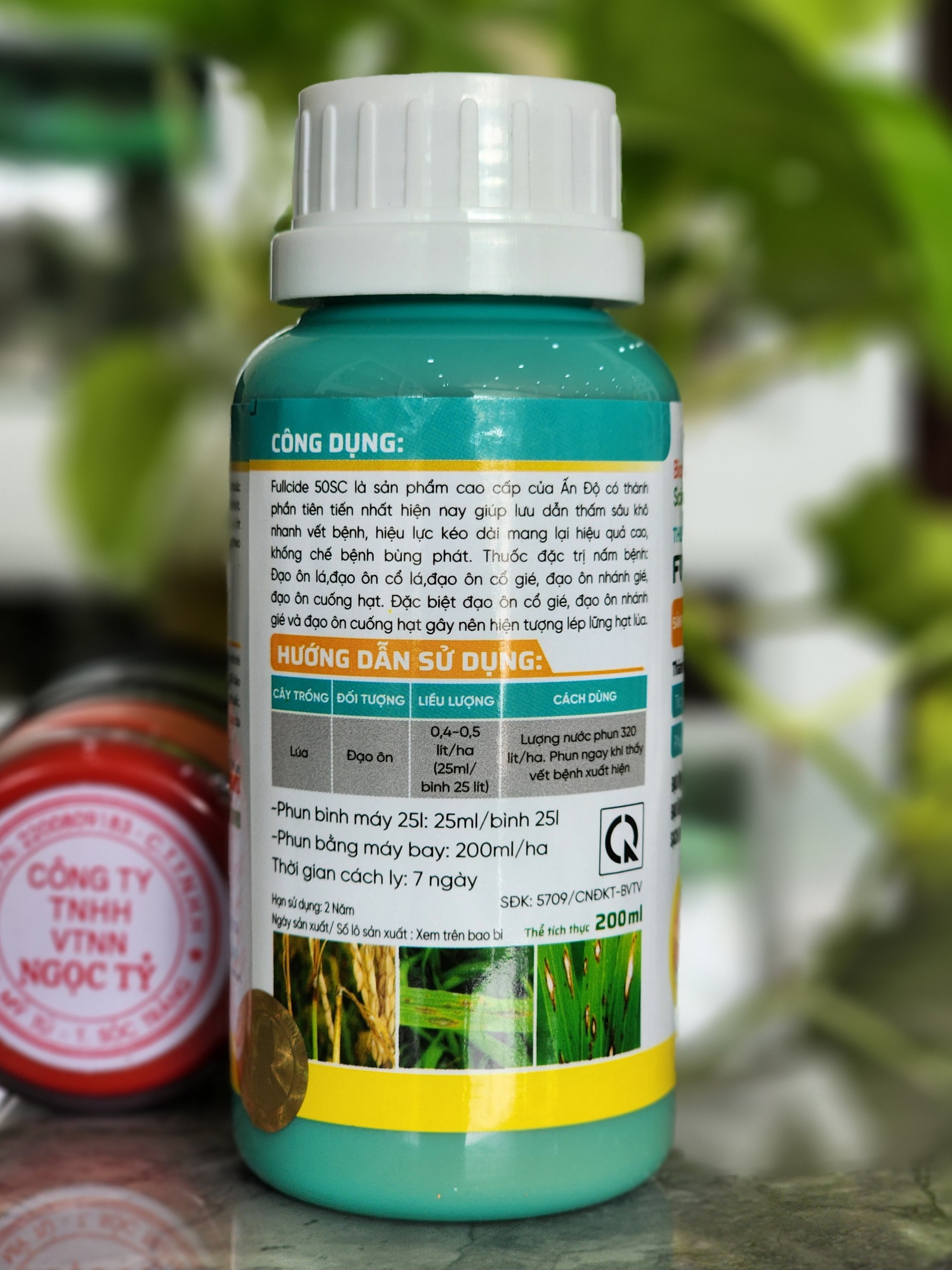 FULLCIDE 50SC Thuốc đạo ôn cổ bông đạo ôn lá