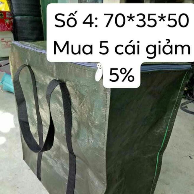 Túi xách bạt số 4: 66x32x46