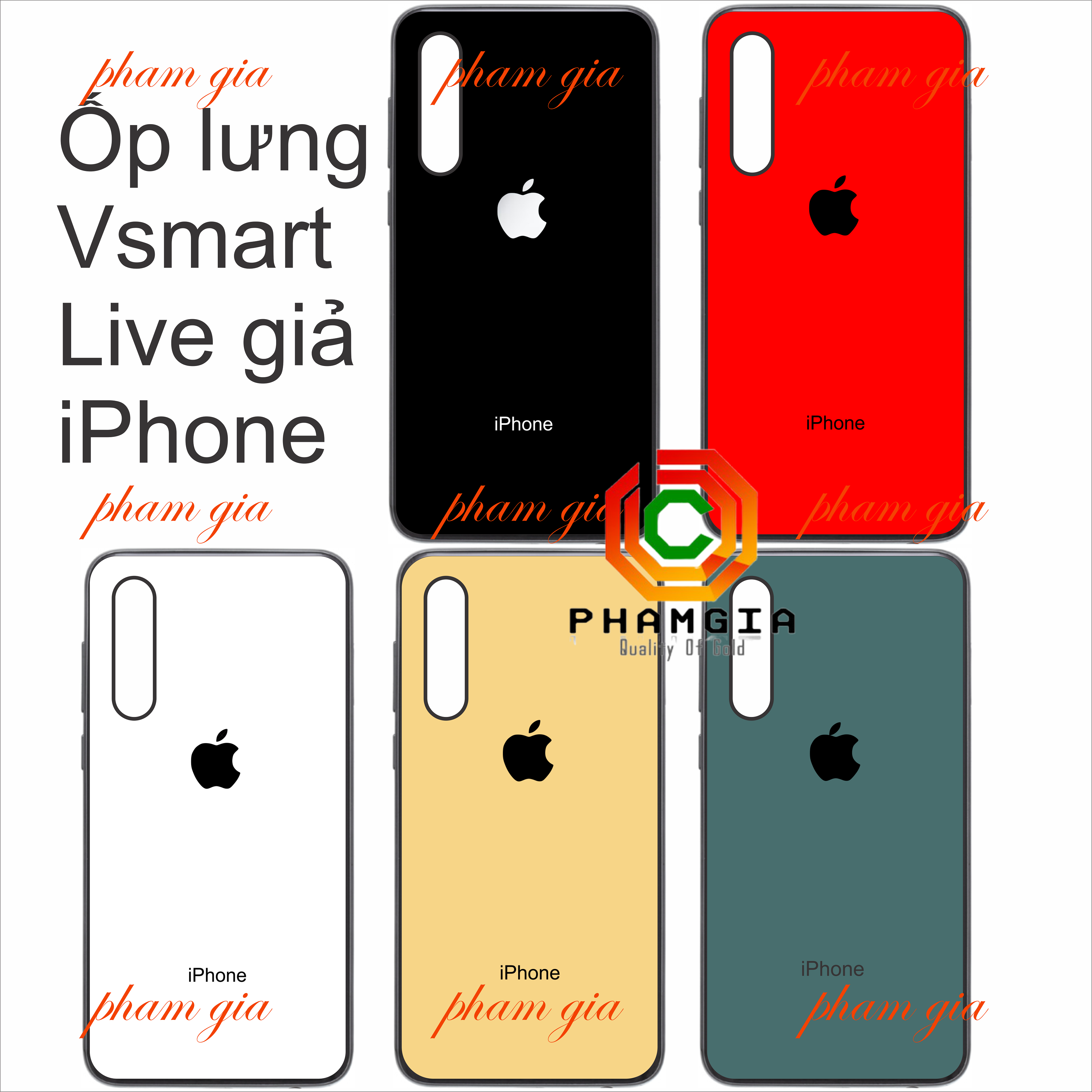 [HCM]Ốp lưng Vsmart Live dẻo giả Iphone dẻo siêu bền siêu đẹp