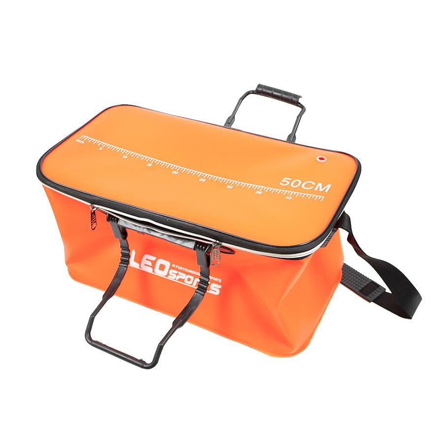 Thùng đựng cá di động gấp gọn nhiêu size LEO 27099