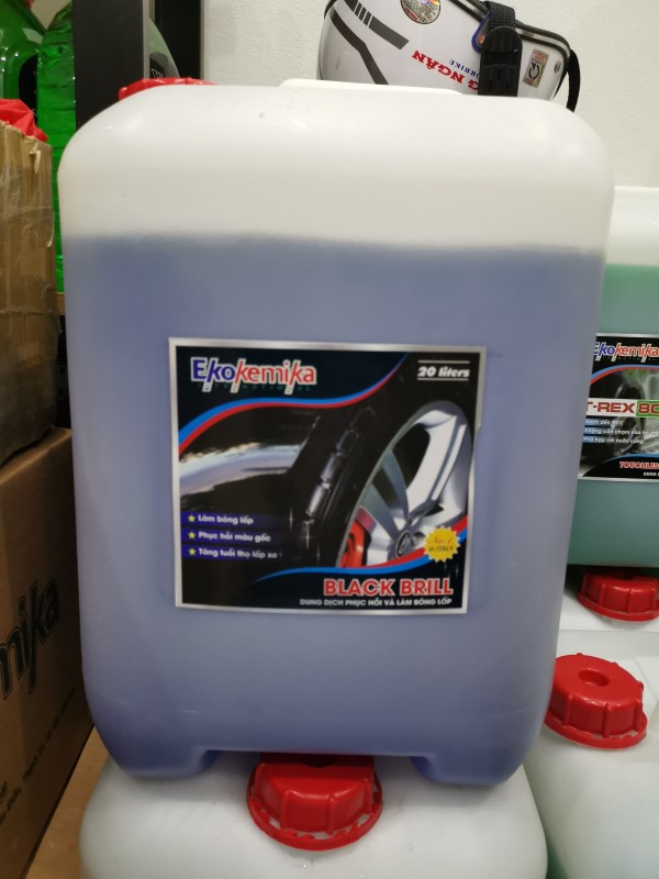 DUNG DỊCH DƯỠNG VÀ BÓNG LỐP EKOKEMIKA BLACKBRILL - 20L