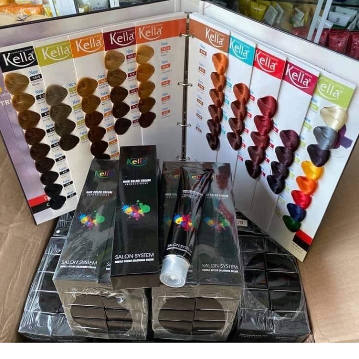 Thuốc Nhuộm Tóc Màu Than Chì - Màu xanh đen 2/8