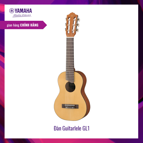 Đàn Guitalele Yamaha GL1 - guitar dây nylon theo phong cách ukulele - Kích thước 433mm, tiện lợi mang theo - Túi đựng đi kèm - Mặt đàn gỗ vân sam - Bảo hành chính hãng 12 tháng