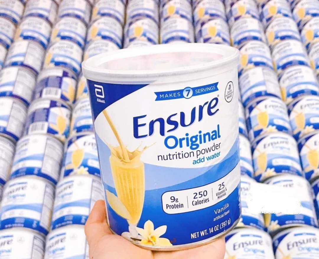 [HCM]Sữa Ensure Mỹ ORIGINAL 397g Mẫu mới Date 2023