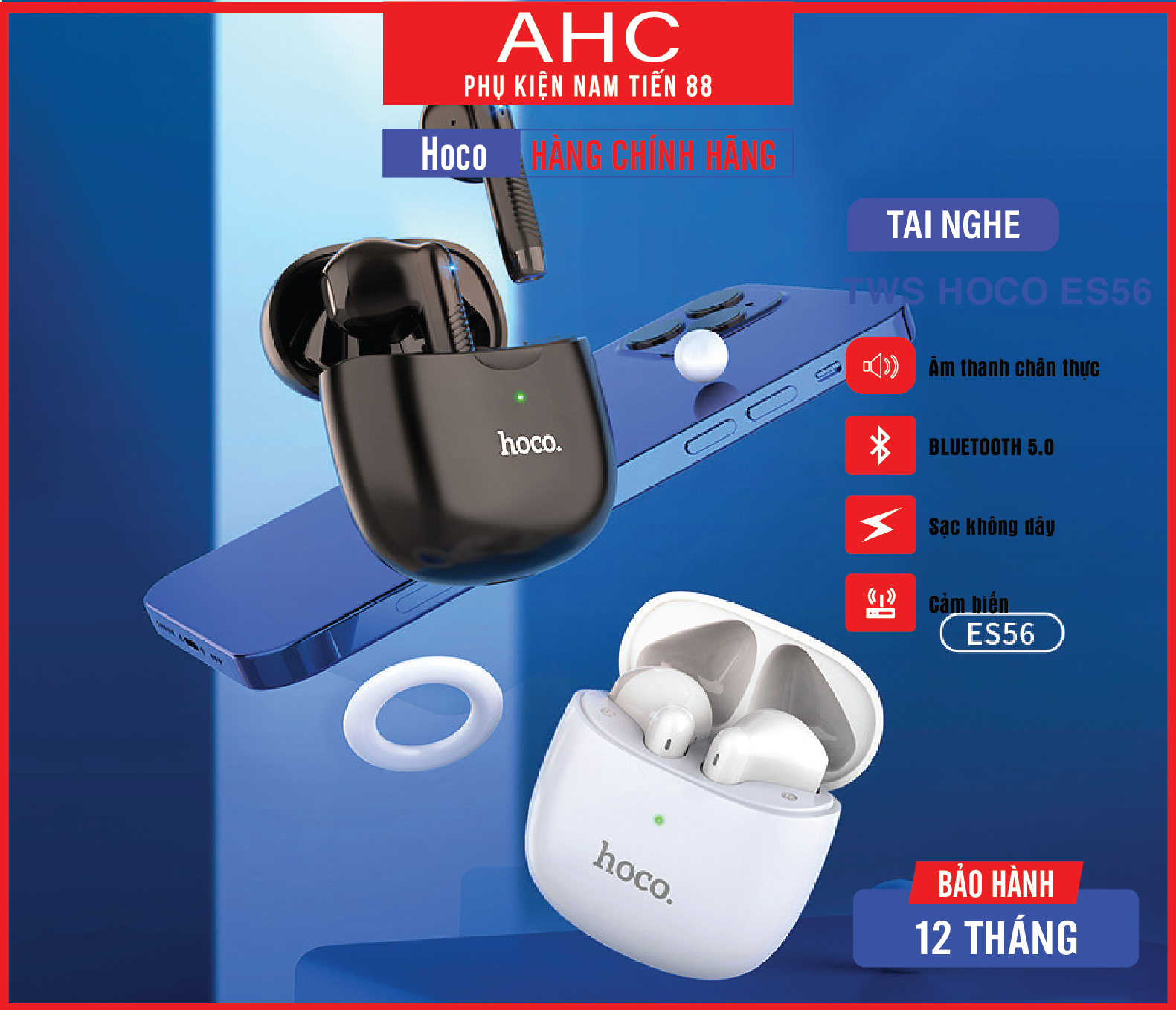 Tai nghe  ES56 True Wireless