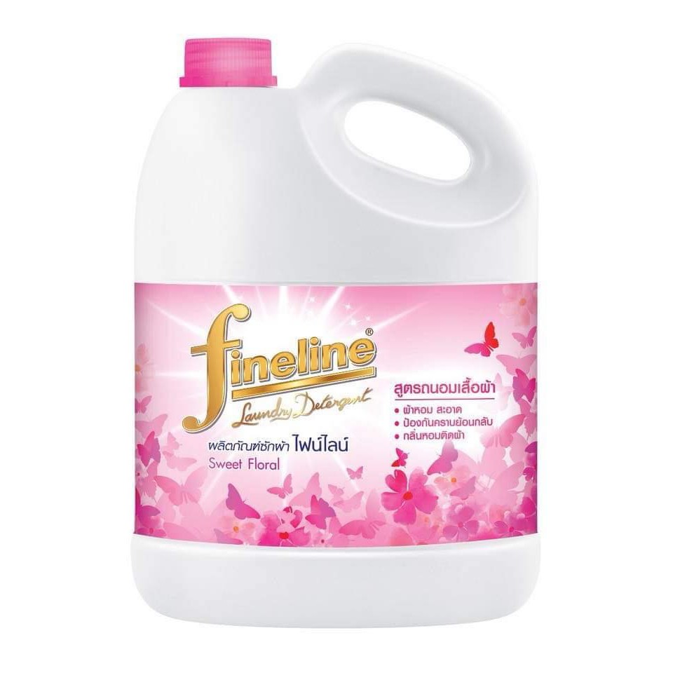 🌸🌱☘️ NƯỚC GIẶT - XẢ FINELINE 3000ML THÁI LAN 🌸🌱☘️