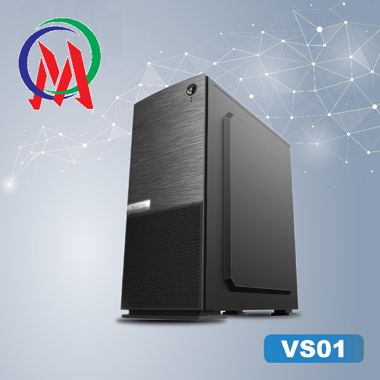 [HCM]Vỏ case máy tính VSP VS01 Gaming Mặt Trước Lưới