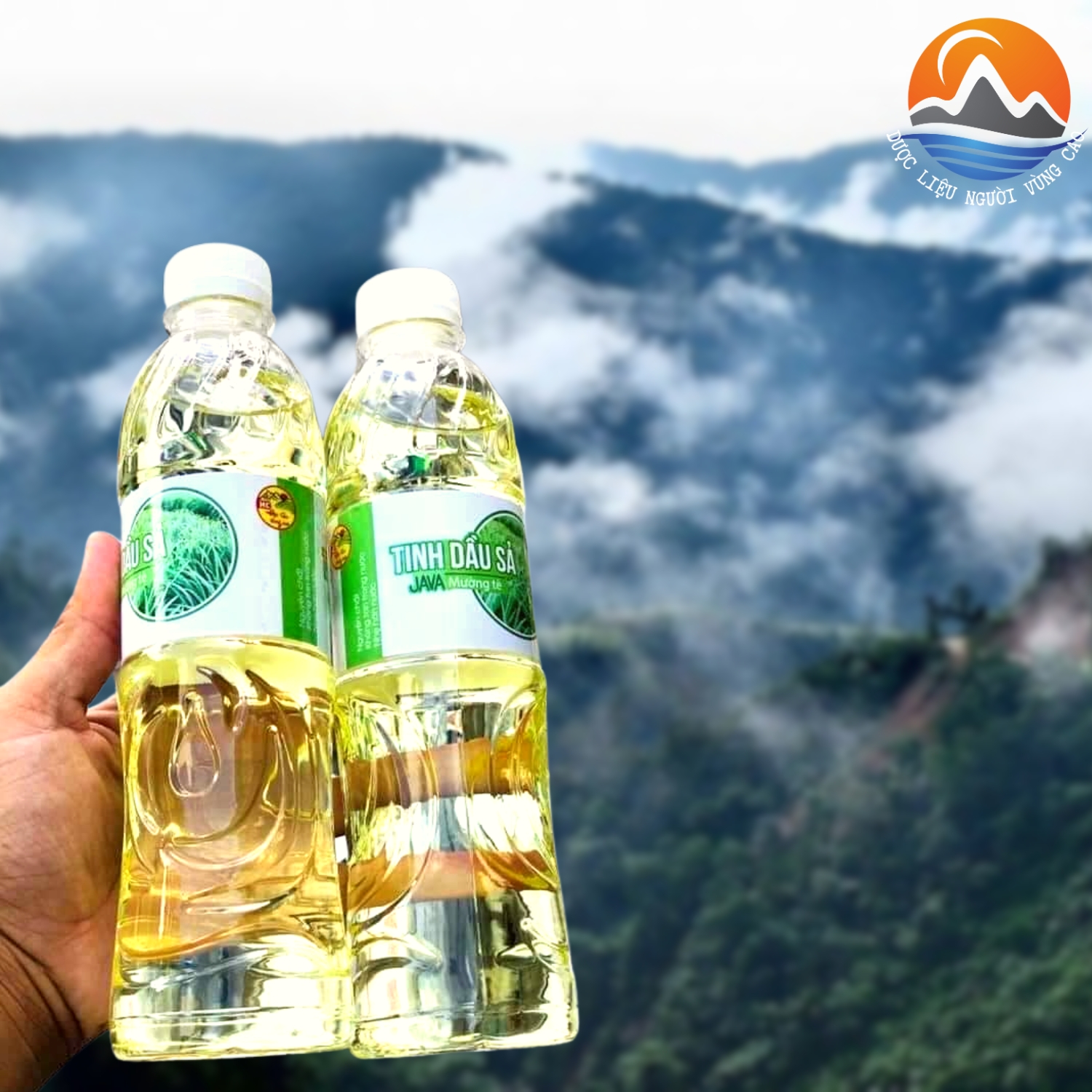 Tinh dầu sả java nguyên chất (chai 500ml) chưng cất thủ công thơm, khử mùi, đuổi côn trùng - Tinh dầu xả xã Java Mường Tè