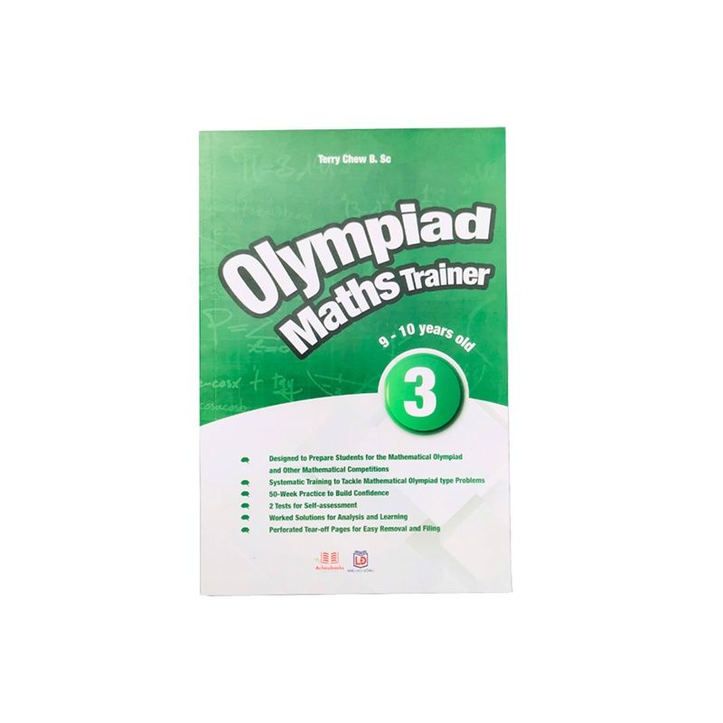 Sách olympiad maths trainer 3 - toán lớp 3 - nhà sách á châu books