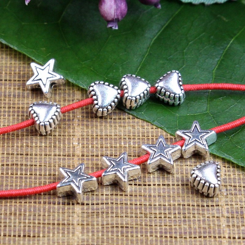 Charm trái tim - charm ngôi sao - kl045