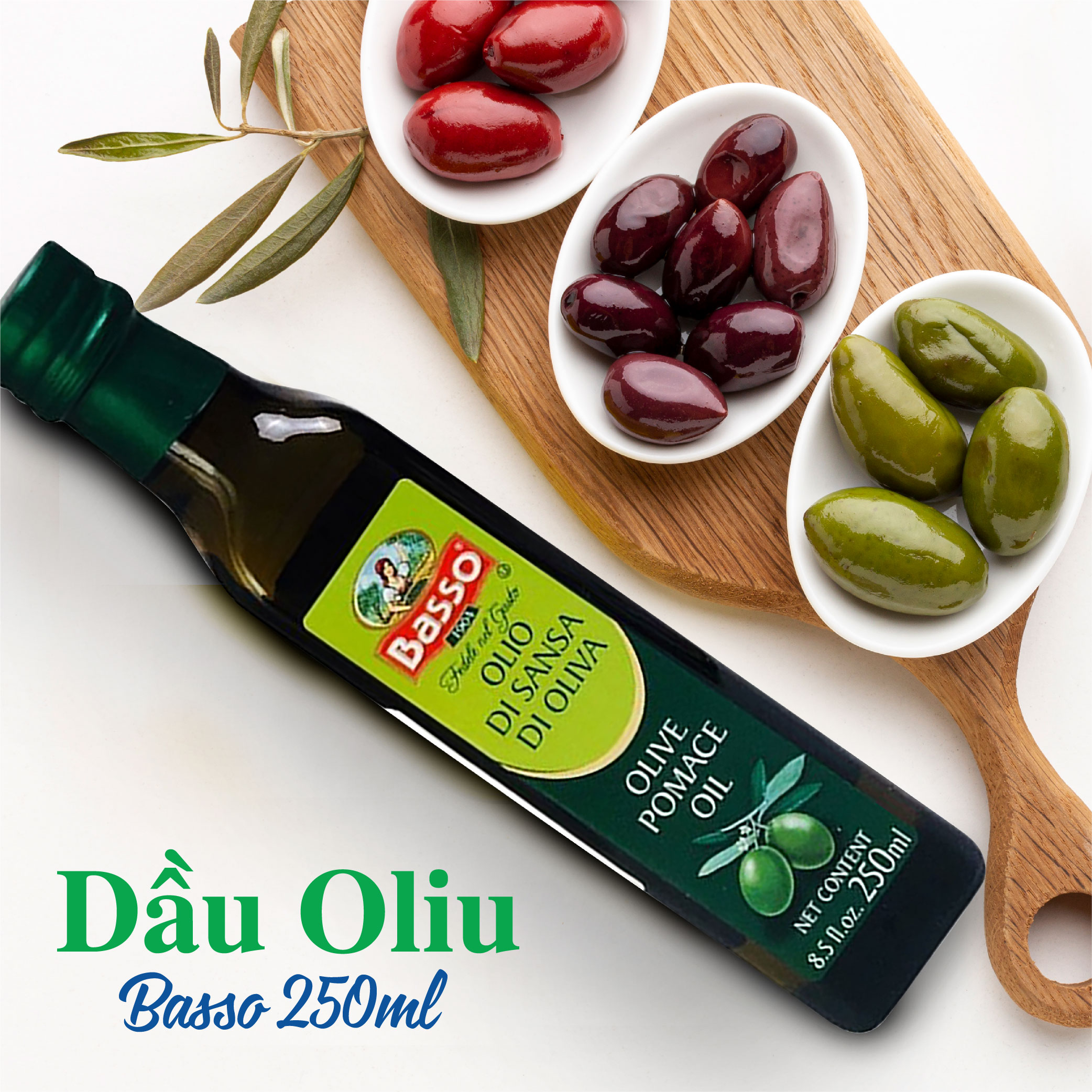 Dầu olive pomace 250ml - date 17/10/2026