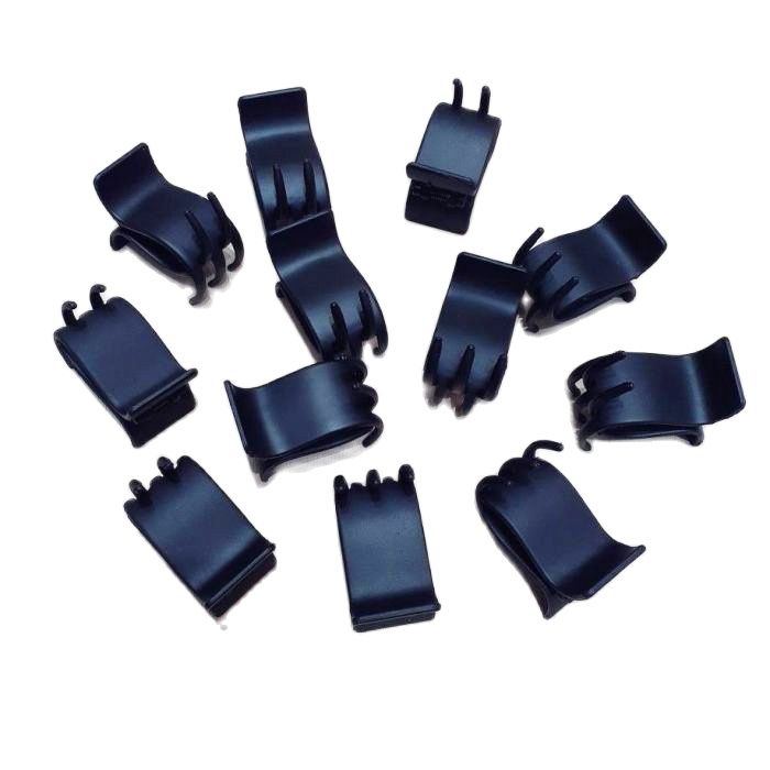 Set 12 kẹp tóc càng cua 5 răng màu đen nhám PHỤ KIỆN 68