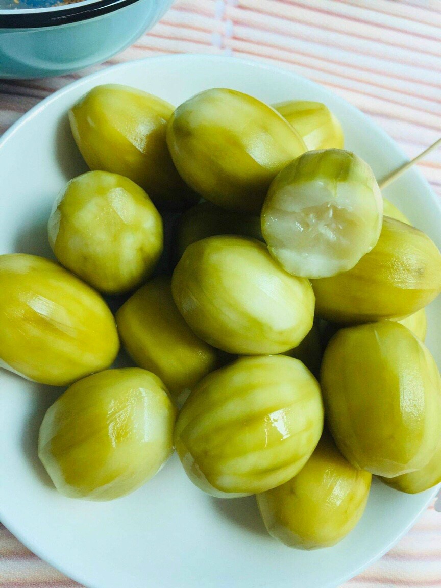 Cóc non ngâm chua ngọt -500gram (kèm muối tôm).