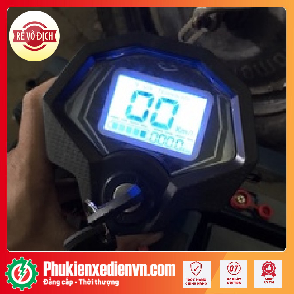 Đồng hồ điện tử báo tốc độ xe điện Xmen